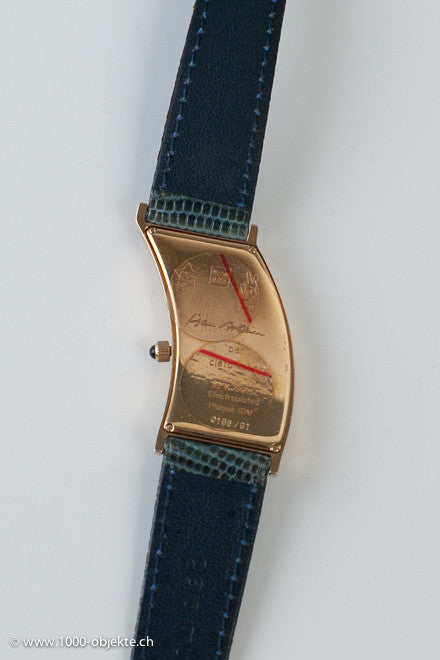 Cleto Munari. Damenarmbanduhr, 18 Karat Gold.