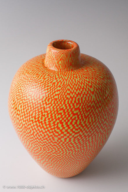 Vittorio Ferro. Murrine-Vase. Einzigartiges Stück.