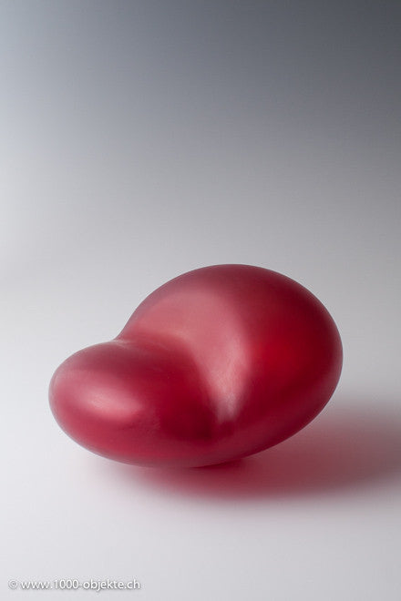 "Rosso". Studio-glass by Thomas Blank