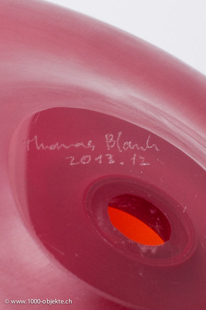 "Rosso". Studio-glass by Thomas Blank