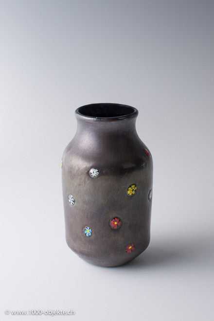 Fratelli Toso, 'Inox' vase, 1950