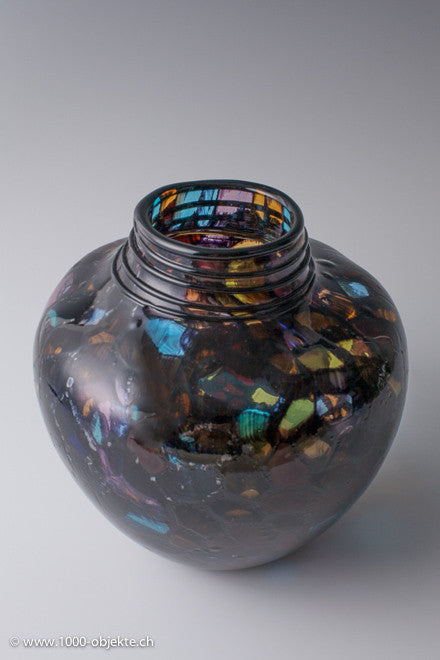 Vittorio Ferro. Murrine-Vase. Einzigartiges Stück.