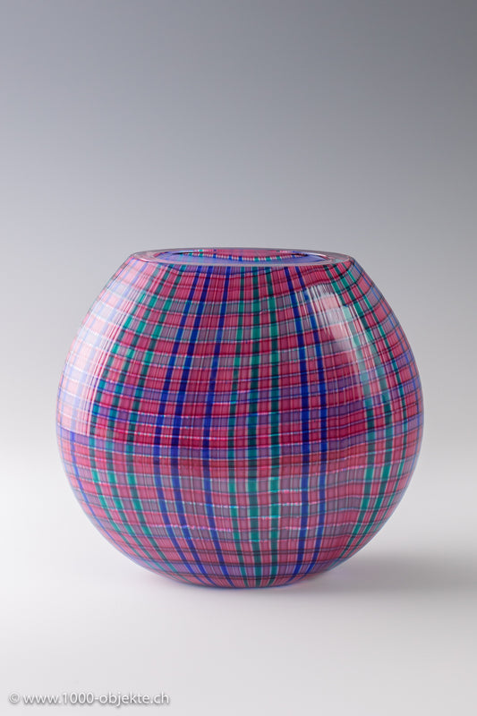 „Scozzesi-Vase“ von Alessandro Diaz de Santillana für Venini