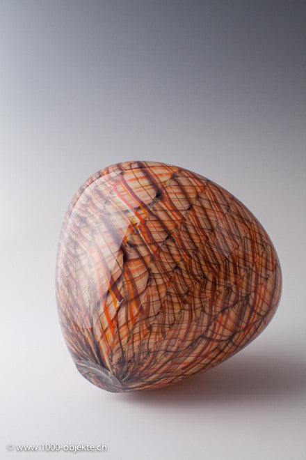 "Merletto". Studio-glass by Thomas Blank