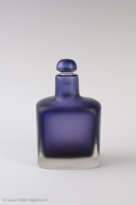 Paolo Venini Murano Art Glass Decanter with stopper, 1990