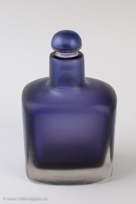 Paolo Venini Murano Art Glass Decanter with stopper, 1990