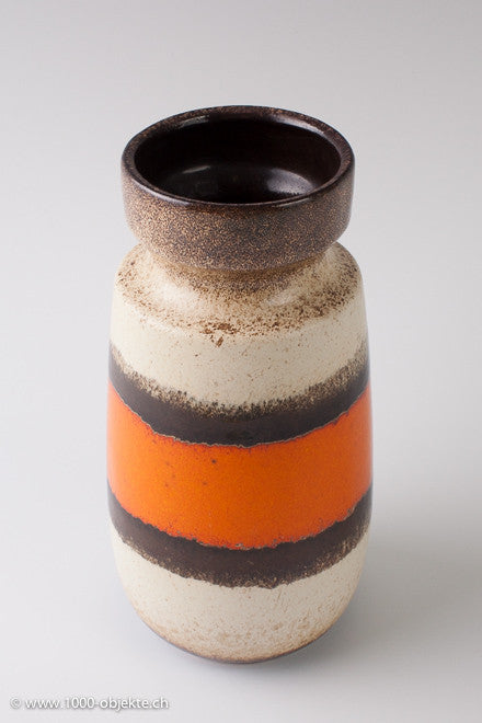 70's Ceramic vase - Signed and numbered.