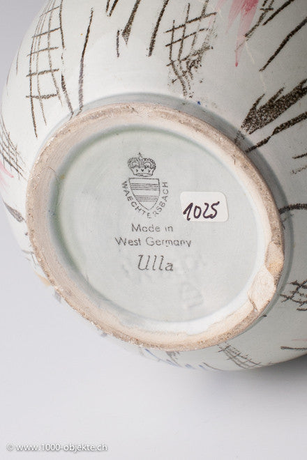 Porcelain Vase Signed - Ulla Wächtersbach Germany