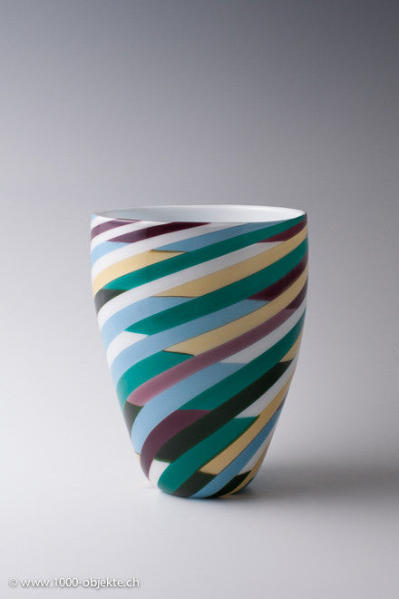 Vase „Klee“ von Laura Diaz de Santillana für Venini
