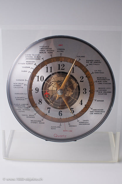 Vintage world clock 70's