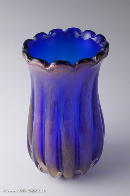 Murano vase attributed Seguso or Barovier & Toso.