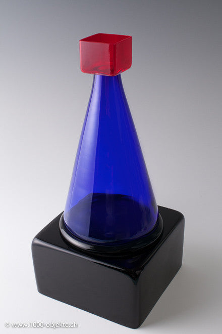 Marco Zanini für Memphis - Vase 'Mori', 1982, signiert