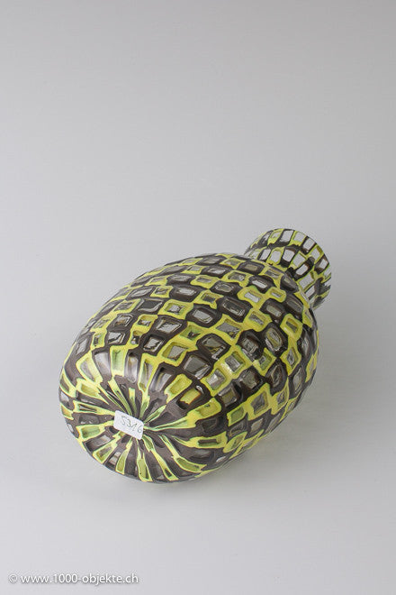 Tobias Scarpa für Venini. Vase 'occhi', 1960, signiert