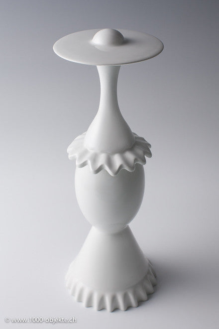 Gio Ponti for Imolarte. Porcelain vase.
