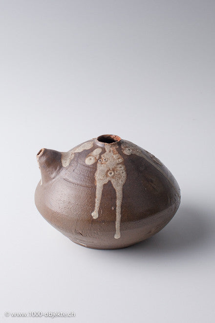 Lava Glasur Vase Studio Art Pottery Gambone Ära