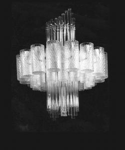 Barovier & Toso. Ceilinglamp - Chandellier 1950 - 1000 Objekte